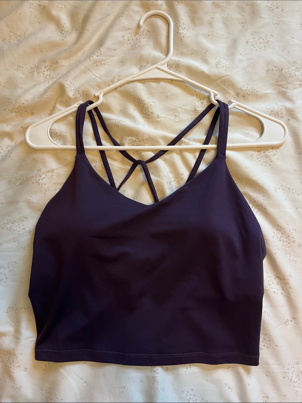 Old Navy Strappy Crop Top - Dark Purple